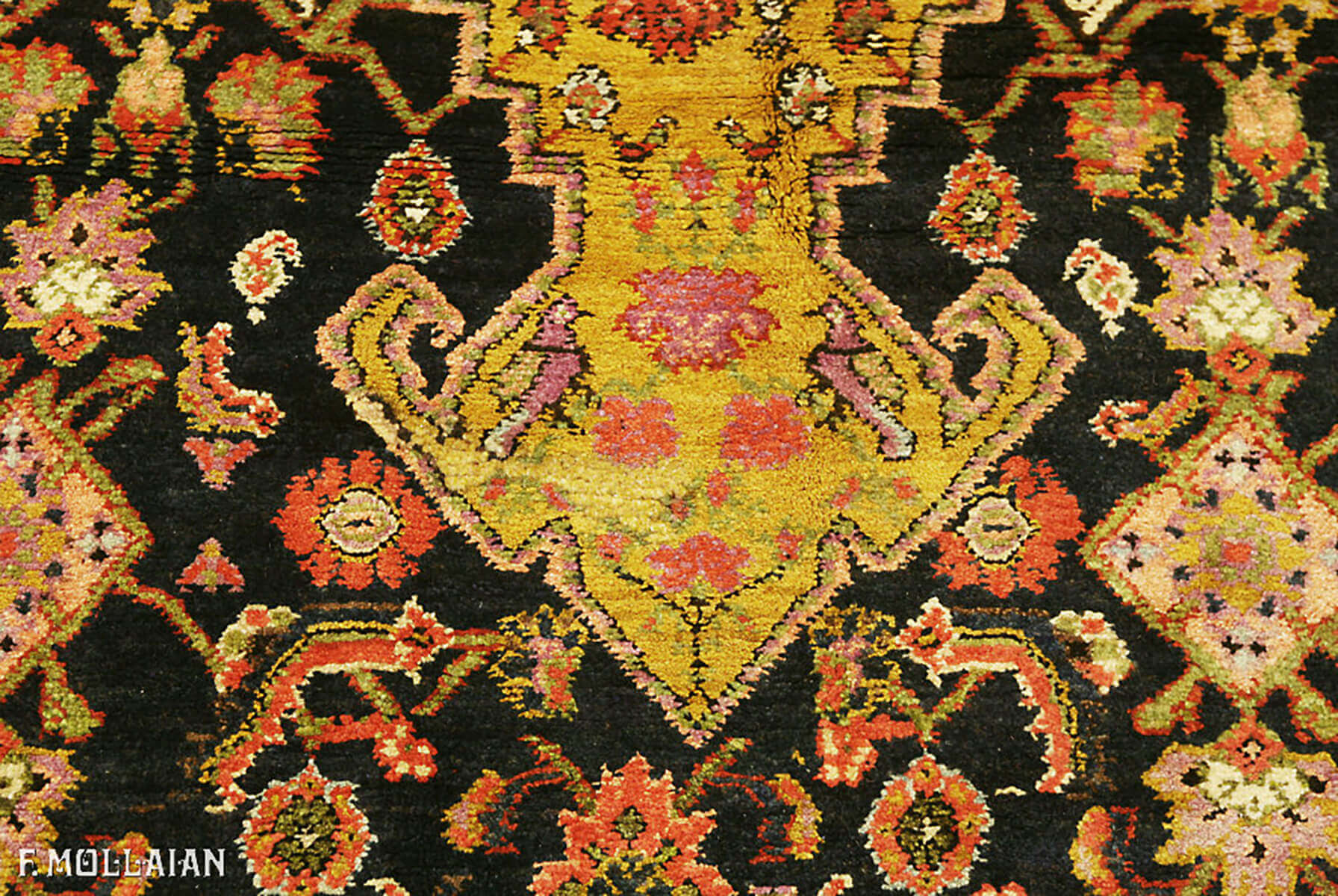 Tapis Persan Antique Malayer n°:56729301